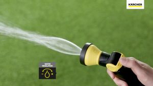 KARCHER MULTIFUNCTIONAL GARDEN SPRAY WATER GUN NOZZLE WITH CONTROL VALVE