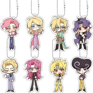 Bandai | Diavolo Wamuu Diego Brando JOJO Acrylic Keychain Backpack Pendant Cartoon Anime Affordable Surrounding Decoration Birthday Gift