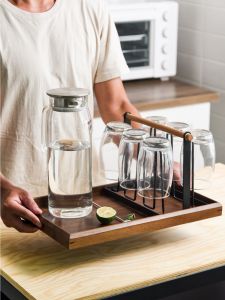 Well Pomelo Life สไตล์ญี่ปุ่นศิลปะเหล็กชั้นวางถ้วยแก้วถ้วยผู้ถือ Creative อินเทรนด์ห้องน้ําเครื่องมือสําหรับ Home