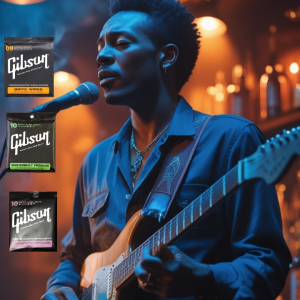 (FAST DELIVERY) Gibson  USA Electric Guitar Strings Nickel Wound Ultra Lights Brite Wires Set 09-42 Tali Gitar Elektrik