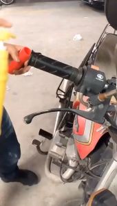 4PCS MOTORCYCLE LEVER MOTO GRIP RUBBER COVER