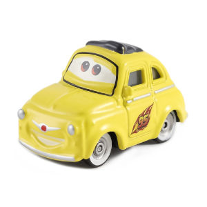Takara Tomy | Cars 3 Pixar Cars Metallic Finish Gold Chrome McQueen Metal Diecast Toy Car Lightning McQueen Childrens Gift
