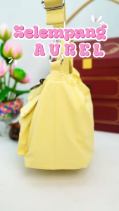JIELSHI AUREL 2635# - Tas Selempang Wanita - Slingbag Cewek Terbaru Bahan Parasut Bisa COD