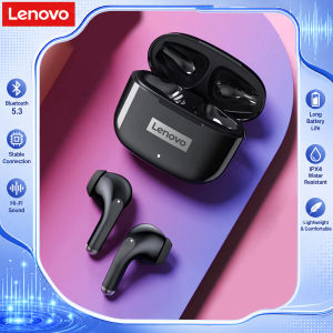Lenovo | Lenovo XT53 Gaming Headset LED Digital Display Wireless Sport Earbuds HD Call Low Latency Headphones Waterproof GM2 Pro Upgraded