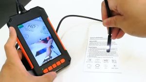 8mm Single-Lens Endoscopic HD Cameras for Industrial Sewer Line Inspection and Automotive Repair Engine Visual Detection