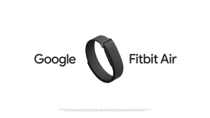 Google Fitbit Air | Smart Fitness Tracker | Sleep & Heart Rate Monitor | Lightweight Health Band