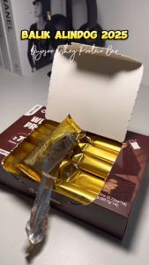DUJOSOO Cocoa flavor protein bar Rich protein 0 trans fatty acids Low Sugar Eat a healthy diet 290g Box of 14 sticks