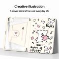 JIANBAIJIN | Rotating Protective Case Magnetic Acrylic Shell For Huawei Tablets With Pen Slot. 
