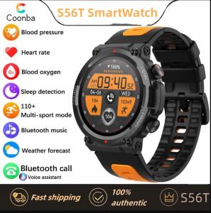 Coonba【Shipping⭐】S56T 139 inci Bluetooth Talk Detak Jantung / Tidur / Tekanan Darah Jam Tangan Deteksi Pintar Olahraga Luar Ruangan Jam Tangan Pintar IP67 Tahan Air Siaga Sangat Lama