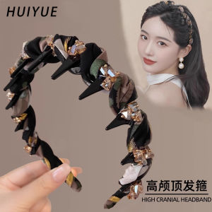 Phụ Kiện Tóc Cao Cấp Sơn Dầu Vải Kim Cương Cao Su Tóc Xoăn Kiểu Pháp Thời Trang Mới Ra Lò Phụ Kiện Tóc Cao Cấp