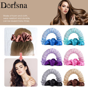 DIY Hair Styling Tools: Dorisna Heatless Curling Rod Headband & No Heat Curls Ribbon Hair Rollers
