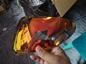 LENS AND LOCK MECHANISM FOR HJC C10 FULL FACE HELMET ONLY