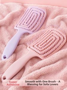 High Top Head Volume Enhancing Comb For Women Long & Curly Hair Styling And Scalp Massage