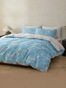 Cotton Bedding Set 4-Piece with Countryside Style