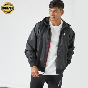 Áo khoác thể thao nam 2 lớp có mũ trùm đầu NIKE