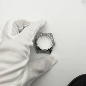 RICHUS NH35 Case 36mm Silver Watch Case Sapphire Glass Fit NH34 NH35 NH36 ETA2824 PT5000 Miyota8215-DG ETA2836 Movement