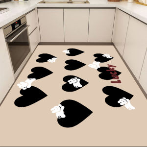 Wanrenfu Carpet | Non-slip Waterproof Durable Water-absorbent Oil-resistant Floor Mat