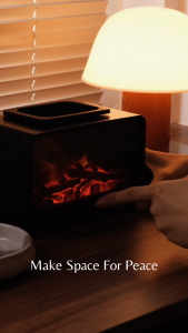 [KIRONA SCENT] Fireplace Aroma Diffuser | For Home Office Reception Gifts & Decor | Hotel & Mall Fragrances