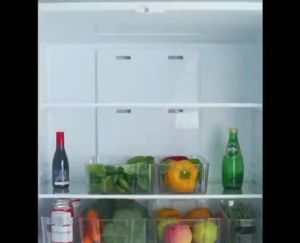 Multifunctional Acrylic Refrigerator Organizer Bins Stackable Fridge Organizers Food Storage Box