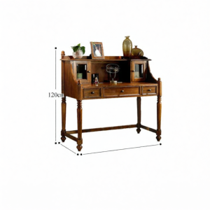 American Style Solid Wood Vanity Desk 1.2m