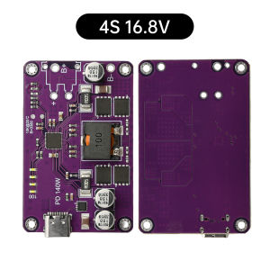 โมดูลชาร์จเร็ว PD3.1 140W กำลังสูง สำหรับแบตเตอรี่ลิเธียม 3S 4S 5S 6S พร้อมฟังก์ชันชาร์จ/ดิสชาร์จ  แบบเชื่อมต่อ Type-C