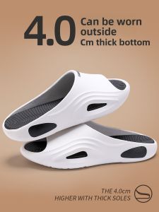 MONLEYTA | Anti-Slip Sports Slippers Indoor Home Couple Matching Summer 2024 New Style Men Women Casual Comfortable Breathable Slippers