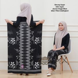 •Bayar di tempat Sarung Mbak Santri  Santriwati Sarung Batik WanitaTerbaru Motif Bunga Bahan Rayon Goyor Adem Nyaman Dipakai Seharian