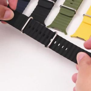 Dây Đeo Thể Thao Silicon Cho Samsung Galaxy Watch 8/8 Classic/7 Tương Thích Với Galaxy Ultra 2025 Dây Đeo Thể Thao Thoáng Khí 40mm/44mm/47mm