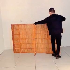 Giường Tre Gấp Gọn Thông Minh Giường Bà Đẻ Tiện Lợi Với Nhiều Kích Thước...( Màu Vàng Đậm Vàng Nhạt) - Home1688