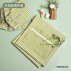 Cooking Apron Womens Kitchen Dining Dedicated New Waterproof Oil-Proof Large Pocket Household Fast Food Restaurant Apron Hand Erasable