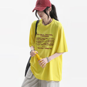 zuocisankon | Retro Printed Loose T-Shirt