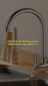 Tidy Kran Dinding Wastafel Cuci Piring Dapur Neretva 608