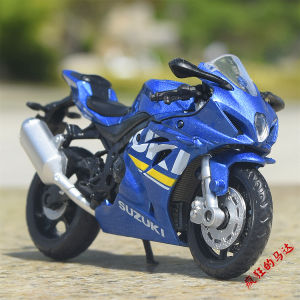 Aluminum Alloy Suzuki GSX-R1000 1/18 Scale Motorcycle Model Toy Baking Cake Decoration Gift Collectible Static Model for Ages 14+