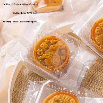 Hộp Quà Bánh Trung Thu Phong Cách Truyền Thống Trung Quốc Elegante