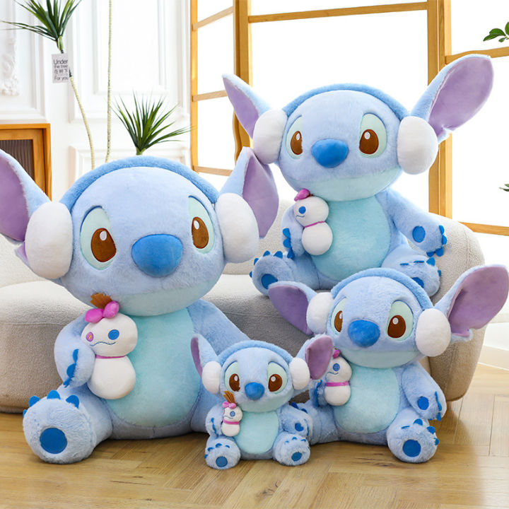Disney ฤดูหนาวคริสต์มาส Stitch Interstellar Baby Plush ตุ๊กตาตุ๊กตาสาว