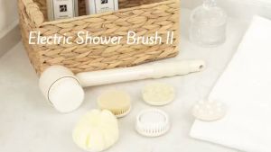 Bàn chải tắm điện Xiaomi DOCO (đi kèm đầu thay thế) với 2 chế độ giúp làm sạch tế bào chết toàn thân phù hợp với mọi da