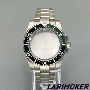 LARIMOKER 40mm Small SEA Style Watch Case HELIUM Text Chapter Ring Sapphire GlassFit NH34NH35NH36 ETA2824PT5000 DG2813 Movements