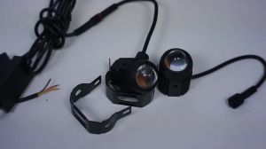 X-CASE Lampu Laser Gun Spotlight Mini Driving Light LED 30 Watt Sepasang Motor Mobil Universal