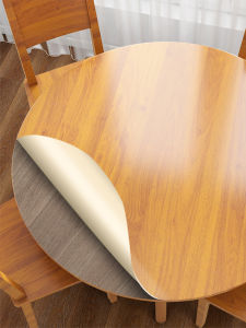 Waterproof Oil-resistant Self-adhesive Tablecloth Thickened Wood Grain Sticker Old Table Renovation Color Change Cover up Wall Decal