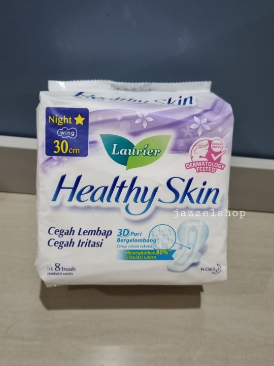 LAURIER Healthy Skin night wing 30cm isi 8pcs