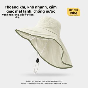 TUCANO | Mũ Nón Bảo Vệ UV Có Áo Cape Rộng Dành Cho Nam Và Nữ
