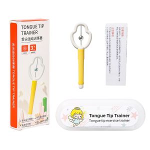 Tongue Trainer Exercise Equipment for Adults And Children Speech Clarity Throat Swallowing Tongue Rolling Health Care Device