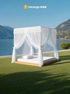 Princess Style Double Layer Netting Mosquito Net Dustproof