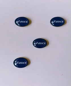 Kancing Race/Marathon/Lari BIB Button Magnet ASICS (1 Set 4pcs)