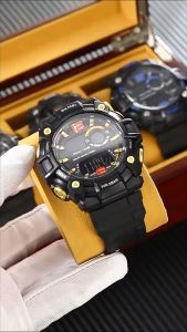 PENGIRIMAN INSTANT -- Jam tangan pria skmei 2018 original rubber digital display