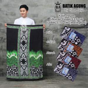 COD - sarung batik santri putri goyor sarung santung pekalongan