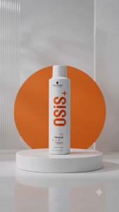 Gôm Xịt Tóc Giữ Nếp Mạnh Mẽ Schwarzkopf OSiS+ Freeze Strong Hold Hairspray