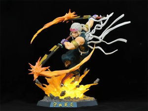 Ryuoh up Sound Column Super Large Glowing Battle Scene Boxed Anime Figure Collectible Model Ghost Slayer Chronicles
