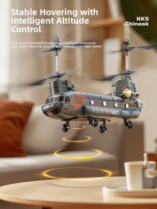 Remote Control Helicopter Chinook Transport Fighter Toy Plane