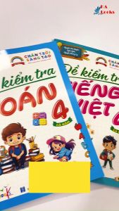 Sách - Combo Đề Kiểm Tra Toán và Tiếng Việt 4 - Chân trời sáng tạo - Cả năm (2 cuốn)